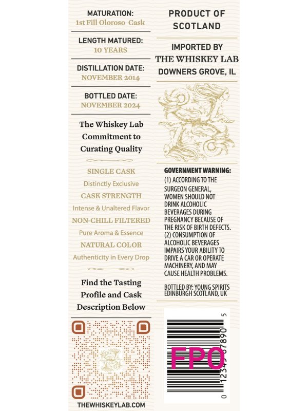 Load image into Gallery viewer, Whispering Waters Glenallachie 10 Year Old Single Malt Scotch Whisky 700ml - Main Street Liquor
