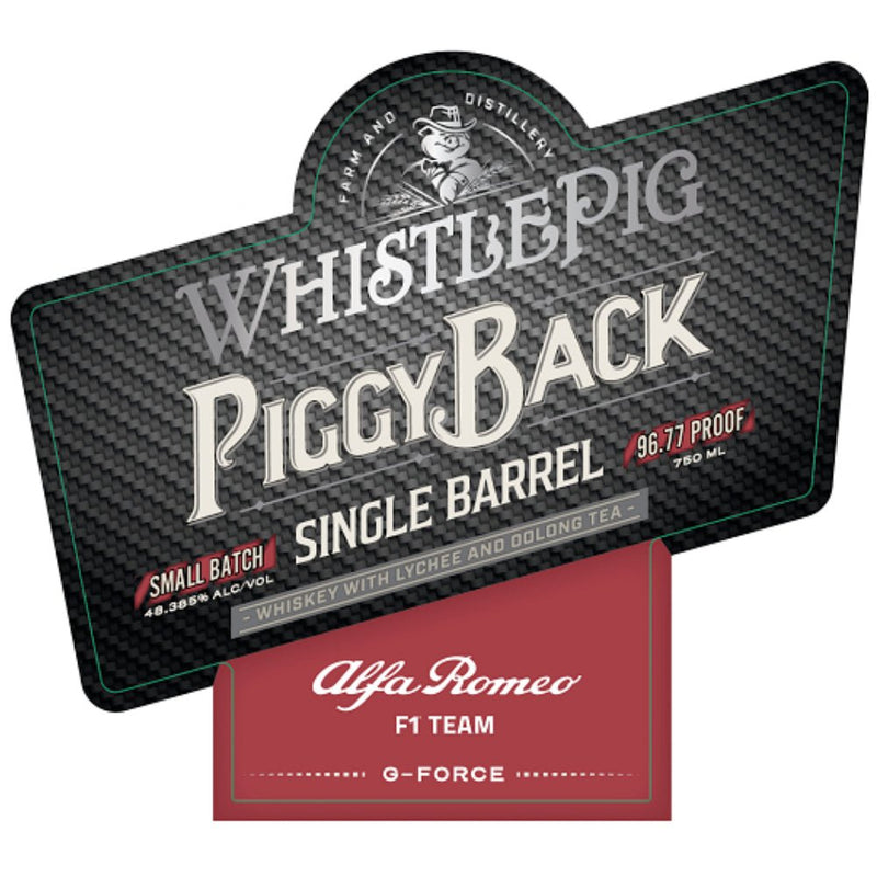 Load image into Gallery viewer, WhistlePig PiggyBack Legend Series: Alfa Romeo F1 Team Stake Barrel - Main Street Liquor
