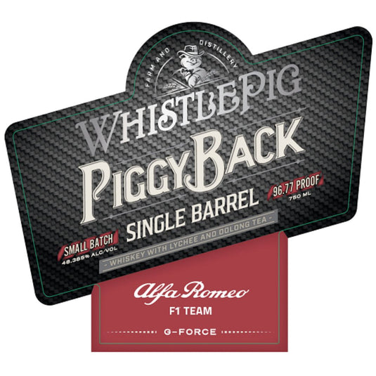 WhistlePig PiggyBack Legend Series: Alfa Romeo F1 Team Stake Barrel - Main Street Liquor