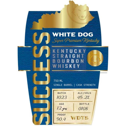 White Dog Success Bourbon - Main Street Liquor