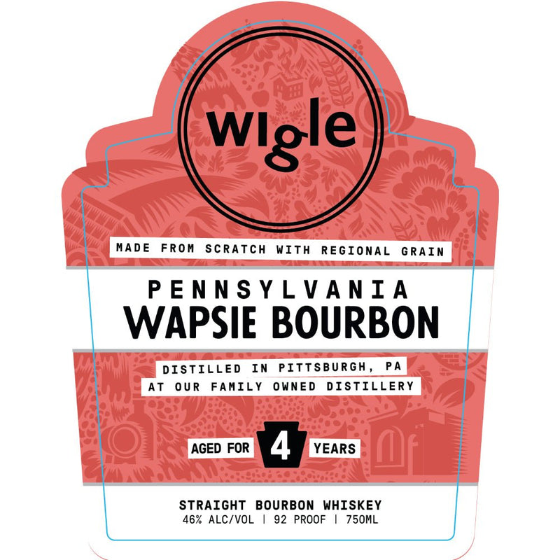 Load image into Gallery viewer, Wigle 4 Year Old Pennsylvania Wapsie Bourbon - Main Street Liquor
