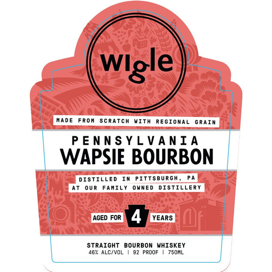 Wigle 4 Year Old Pennsylvania Wapsie Bourbon - Main Street Liquor