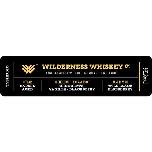 Wilderness Whiskey Co. Original Whiskey - Main Street Liquor