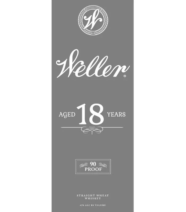 W.L. Weller 18 Year Straight Wheat Whiskey 700mL - Main Street Liquor