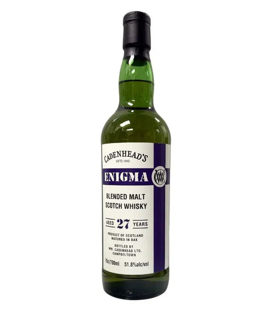 WM Cadenhead Enigma 27 Year Islay Single Malt Scotch Whisky - Main Street Liquor