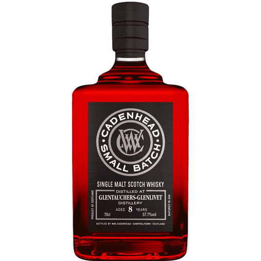 WM Cadenhead Glentauchers - Glenlivet 8 Year Old 115.4 Proof - Main Street Liquor