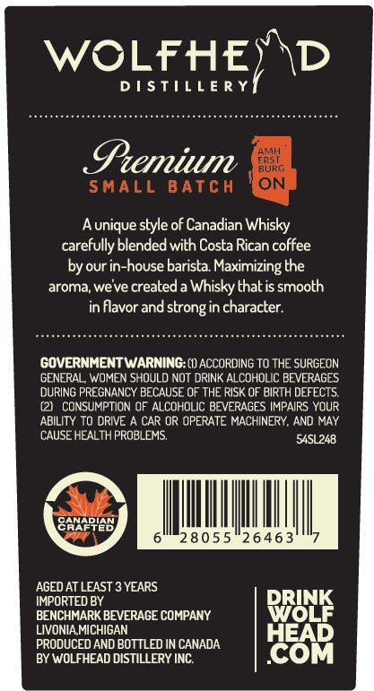 Load image into Gallery viewer, Wolfhead Coffee Whisky - 750ml - Main Street Liquor
