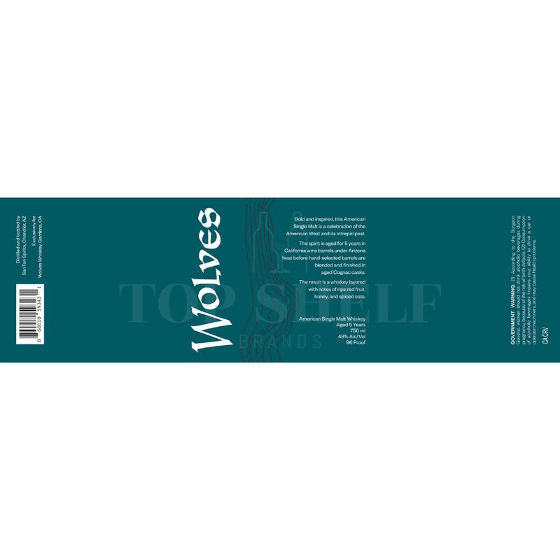 Load image into Gallery viewer, Wolves 5 Year Old American Single Malt Whiskey - Main Street Liquor
