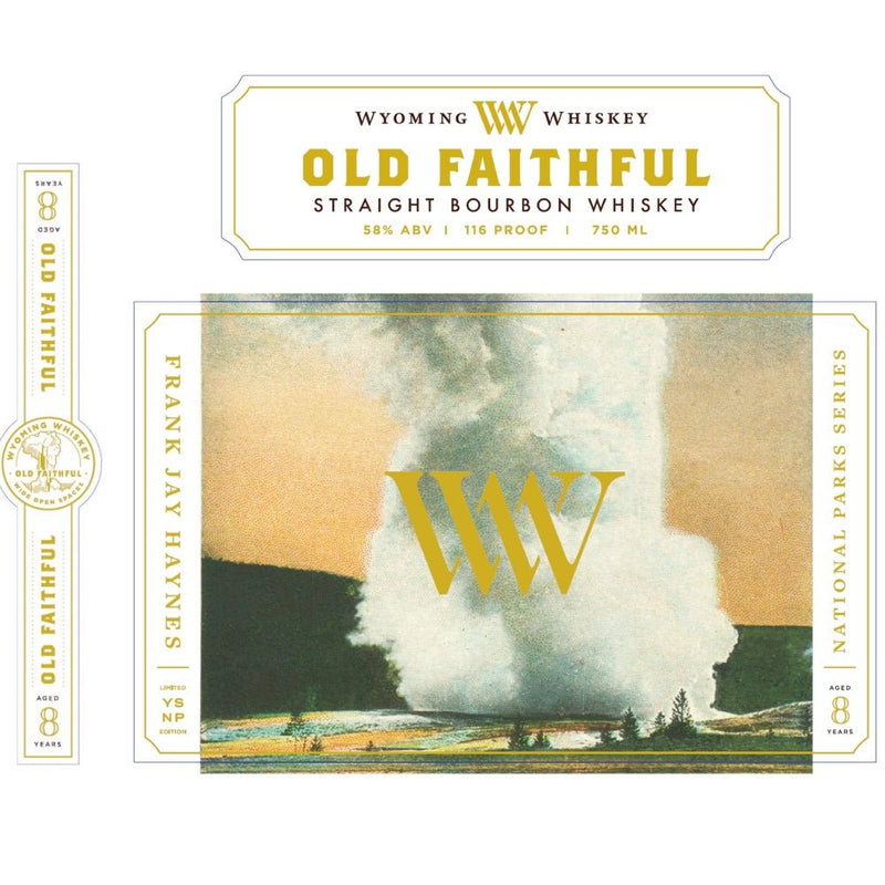 Load image into Gallery viewer, Wyoming Whiskey Old Faithful 8 Year Old Bourbon - Main Street Liquor
