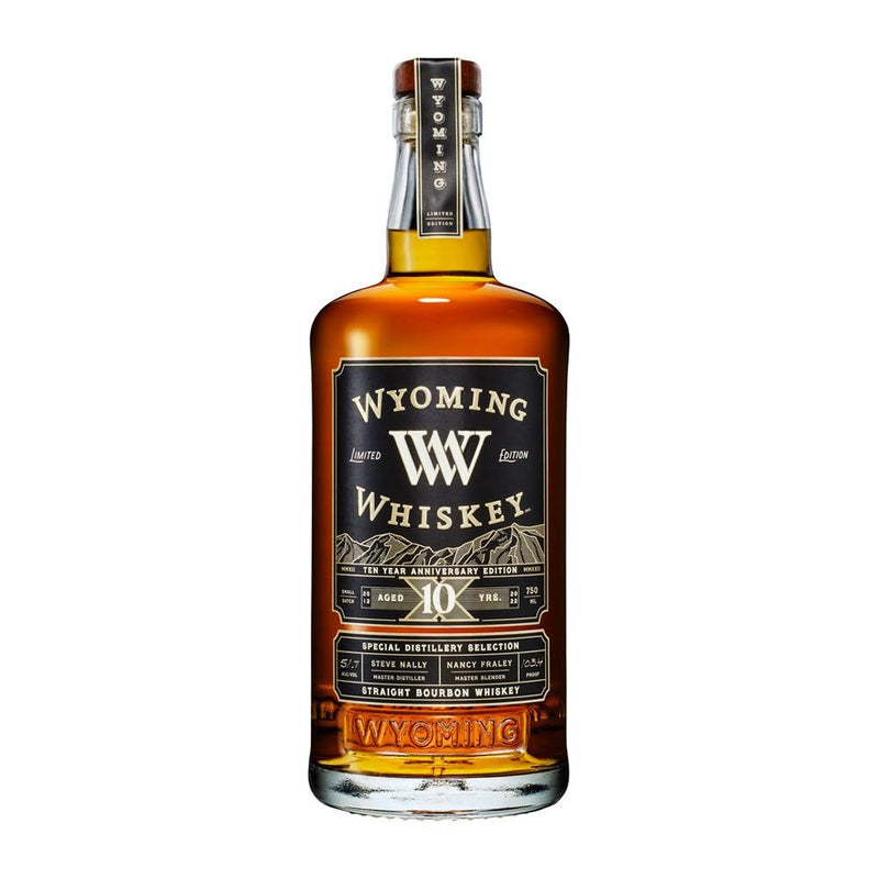 Load image into Gallery viewer, Wyoming Whiskey Ten Year Anniversary Edition Straight Bourbon - Main Street Liquor
