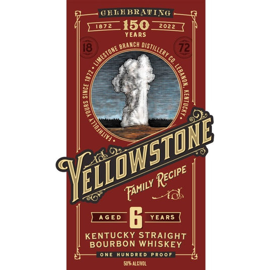 Yellowstone 6 Year Old Family Recipe Kentucky Straight Bourbon - Main Street Liquor