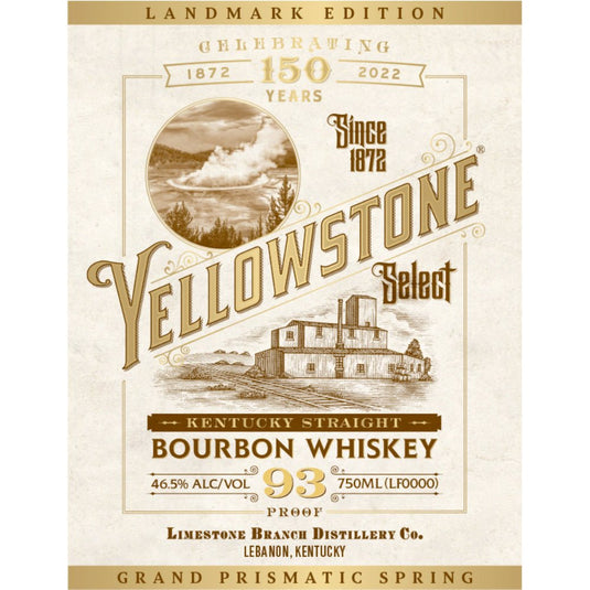 Yellowstone Select Landmark Edition Bourbon Grand Prismatic Spring - Main Street Liquor