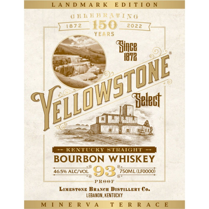 Load image into Gallery viewer, Yellowstone Select Landmark Edition Bourbon Minerva Terrace - Main Street Liquor
