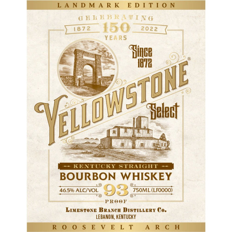Load image into Gallery viewer, Yellowstone Select Landmark Edition Bourbon Roosevelt Arch - Main Street Liquor
