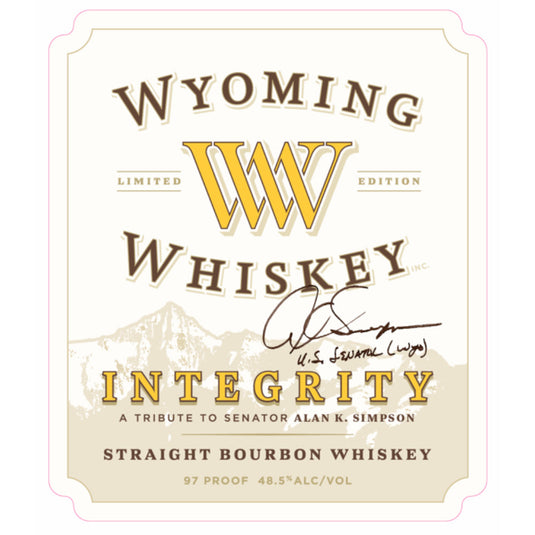 Wyoming Whiskey Integrity Straight Bourbon
